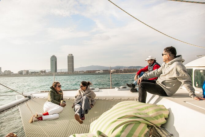 Barcelona: Premium Private Wine Tasting & Tapas in a Catamaran - What Barcelona looks like from the Mediterranean