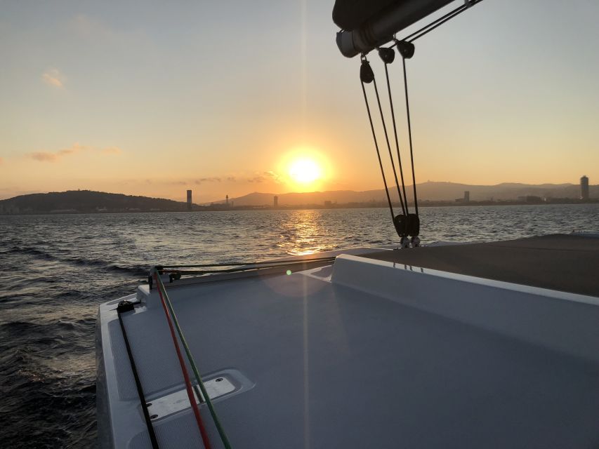 Barcelona: Private Catamaran Sailing with Drinks and Snacks - Setting Out From Port Olímpic