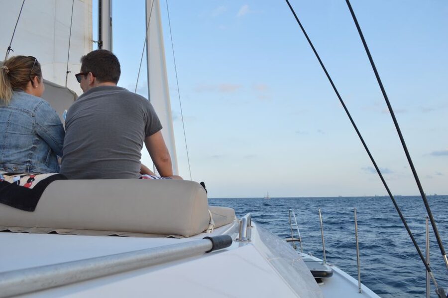 Barcelona: Private Catamaran Sailing with Drinks and Snacks - Swimming, Sunbathing, and Time to Relax