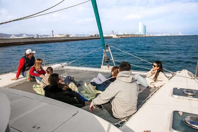 Barcelona Private Catamaran, Snacks and Cava, Sunset Option - Port Vell, cava, and Spanish snacks