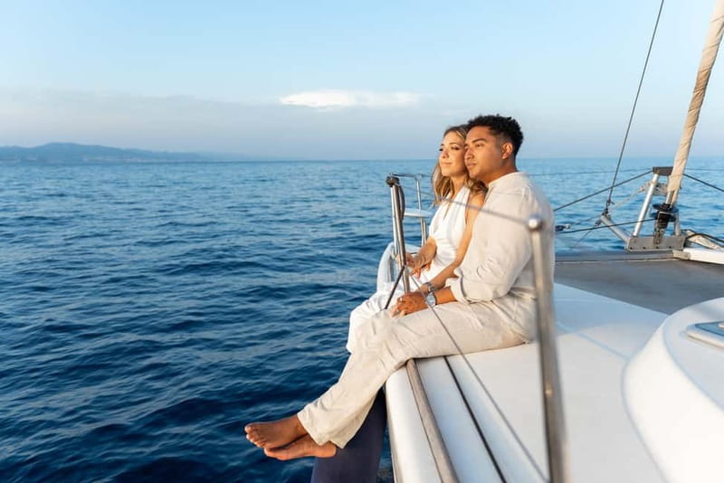 Barcelona: Sunset Catamaran Cruise with Wine and Tapa - Setting out from Marina Vela