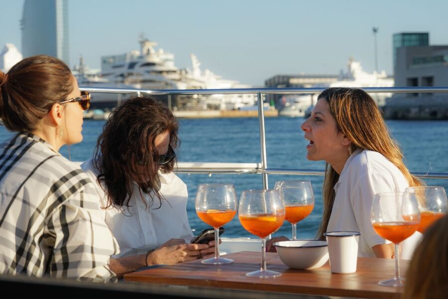 Barcelona: Sunset Catamaran Experience w/ optional Dinner - The optional chef-prepared dinner