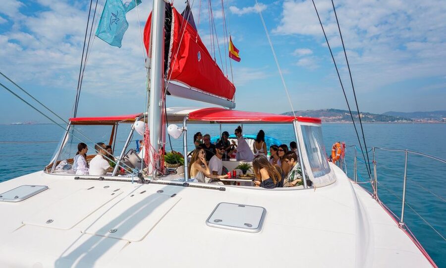 Barcelona: Sunset or Day Catamaran Cruise with Tapa & Drink - What the $32 price really includes