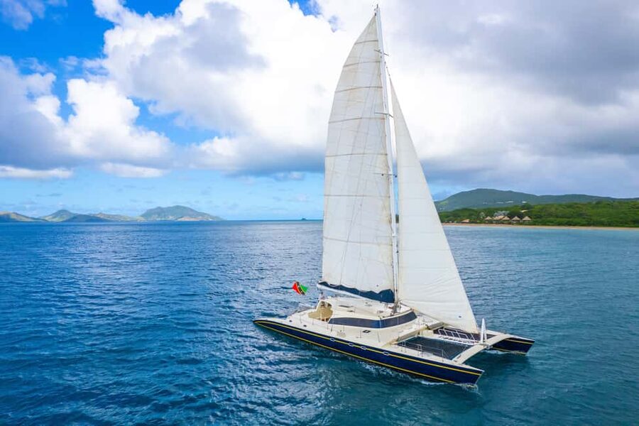 Basseterre: St Kitts 4-hour Catamaran Snorkel Cruise & Lunch - Lunch, drinks, and the ride along the coast