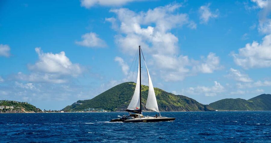 Basseterre: St. Kitts and Nevis Catamaran Tour with Lunch - Seeing St. Kitts from the Southeast Peninsula
