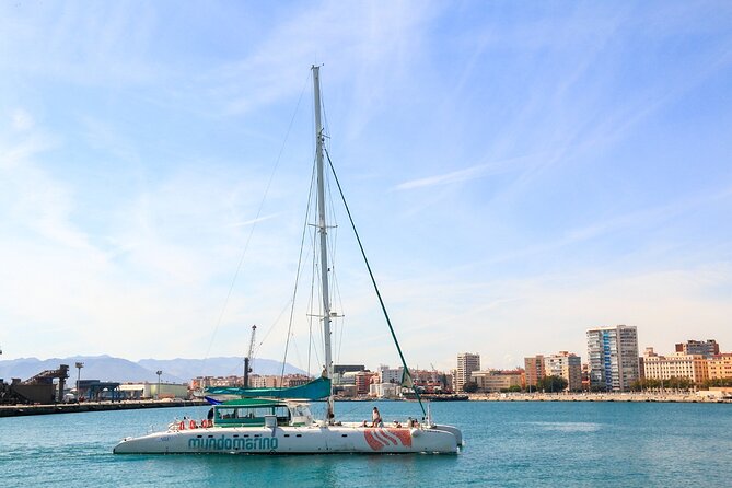 Bay of Malaga Catamaran Sailing - A gentle ride rather than a fast sailing trip