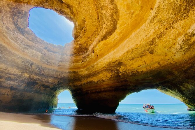 Benagil Cave Boat Tour - Catamarans or Rib - 2 H From Portimão - Leaving Portimão and passing Praia Grande