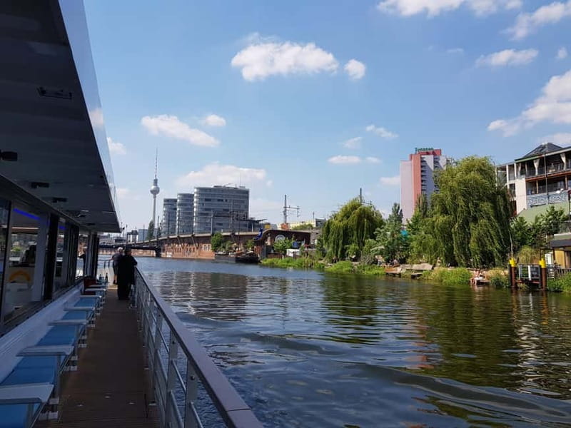 Berlin: East Side Gallery Spree Cruise in a Solar Catamaran - A quieter way to see Berlin’s eastern riverfront