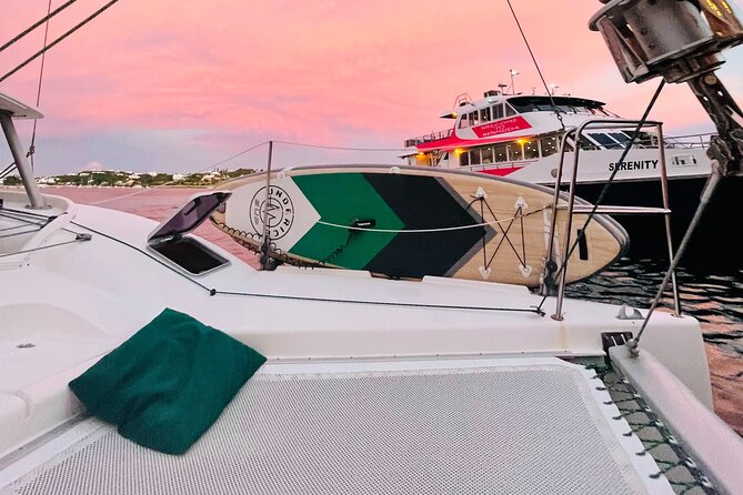 Bermuda By Sunset “Private Catamaran” - Setting out aboard Kona at 7:00 pm