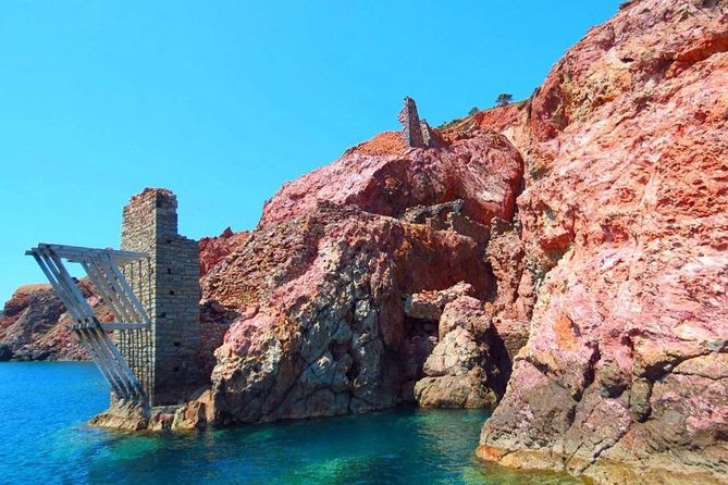 Best of Milos and Poliegos Catamaran snorkelling Cruise with BBQ - Kalogries and the return along Milos