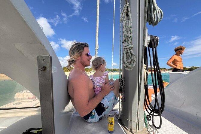 Best Sailing Catamaran, Beach and Snorkel - Cruise Ship Friendly - Beach stops depend on the weather
