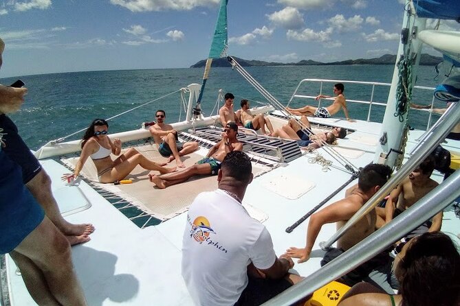Blue Dolphin Catamaran Snorkeling Sunset Cruise from Tamarindo - The ride toward Playa Huevo
