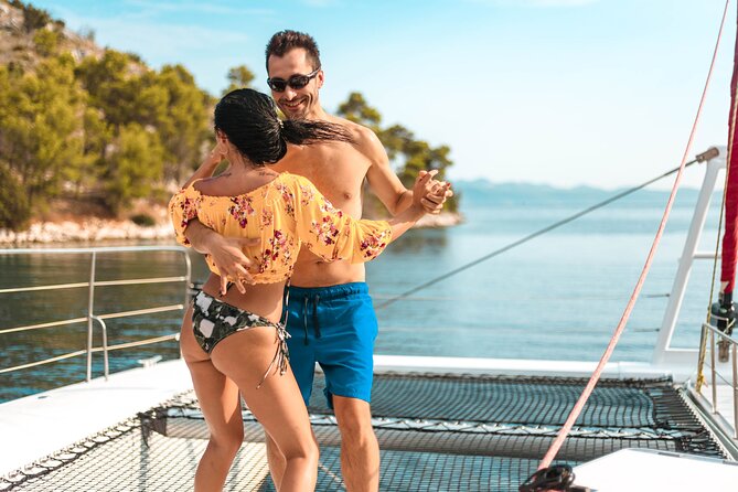Blue Lagoon, Trogir & Čiovo catamaran tour with Food and Drinks - Who should book this catamaran tour