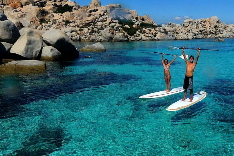 Bonifacio: Catamaran trip with snorkeling at the Lavezzi Islands - Cavallo and the Second Swim