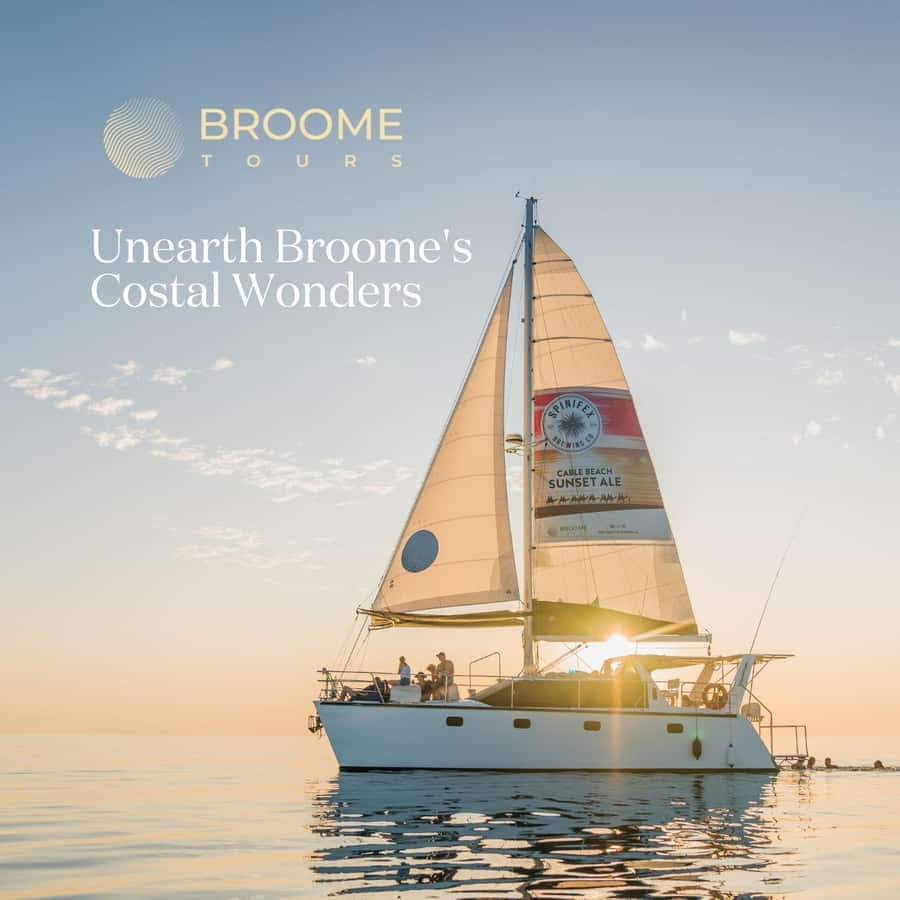 Broome's Iconic Catamaran Sunset Cruise - A Broome sunset with more than a view