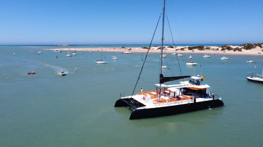 Cádiz: Bay of Cádiz Catamaran Tour with Host - What the 75-minute route feels like