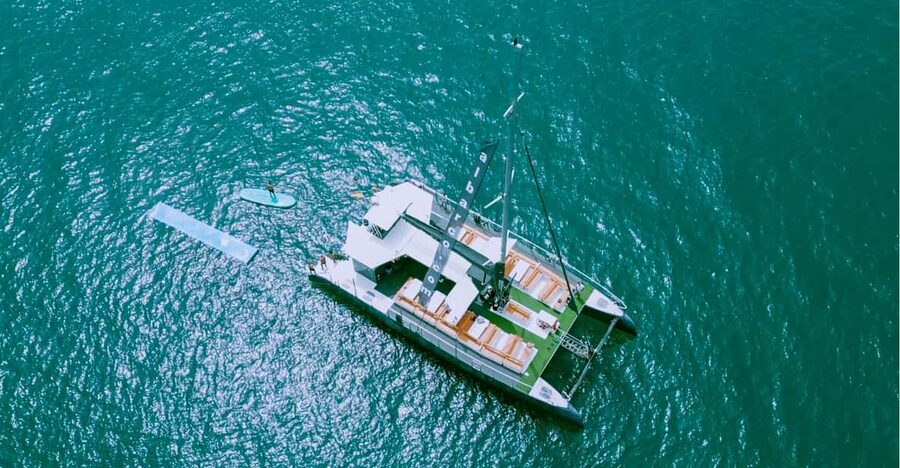 Cádiz: Bay of Cadiz Catamaran Tour with Swim Stop (Jun-Sep) - The final 45 minutes back across the bay
