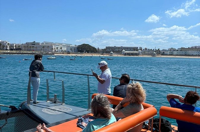 Cádiz Trimillennial Catamaran Navigation - What You See Around Alameda Apodaca and the Old City
