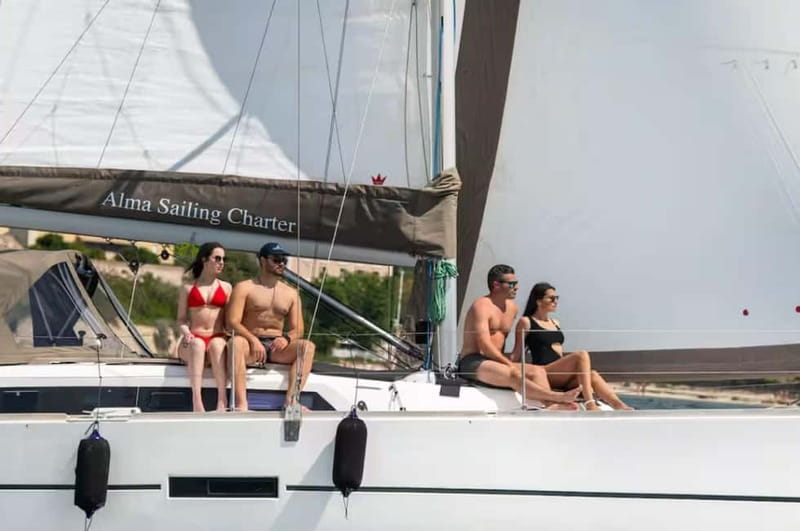 Cagliari: Catamaran Tour, Swimming, Snorkeling, & Prosecco - Starting beside Cagliari’s cruise terminal