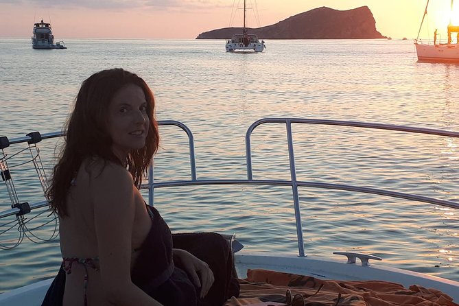 Cala Bassa & Cala Compte in Catamaran, sunset closing!! - Cala Compte and the open water