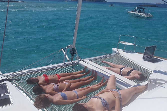 Cala Comte Private Catamaran Tour - Boarding in San Antonio