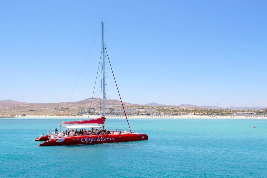 Caleta de Fuste: Catamaran Sailing Experience - Space, shade, and the best place to sit