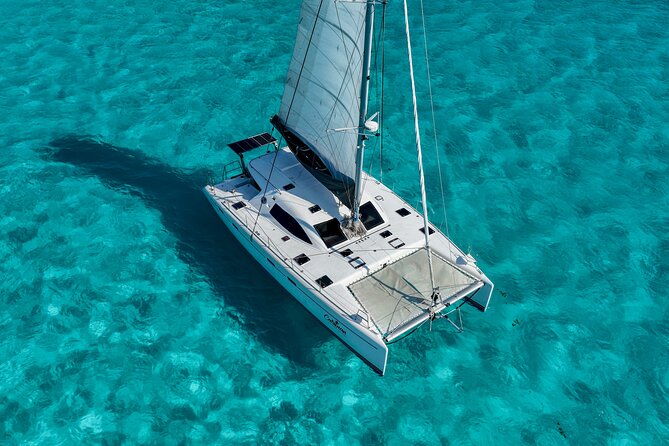 Cancún Catamaran to Isla Mujeres + Snorkel, Open Bar & Lunch - Snorkeling equipment and time in the water