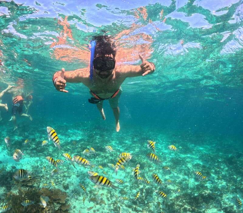 Cancun: Isla Mujeres Catamaran + Coco Bongo Show - Lunch at Zaza Beach Club and time in town