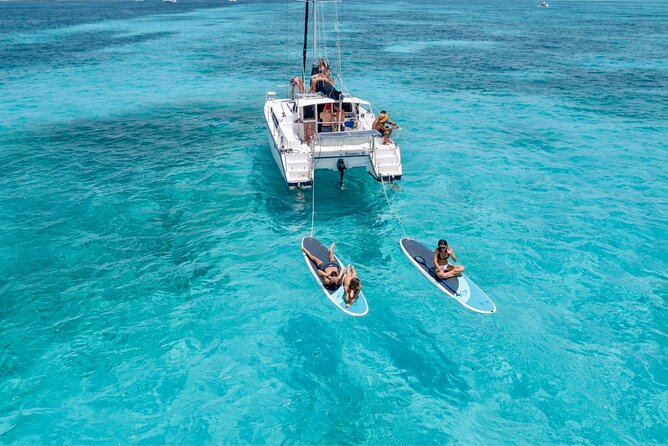 Cancun to Isla Mujeres Private Catamaran Cruising Snorkeling Fun! - Leaving Cancun and finding the marina