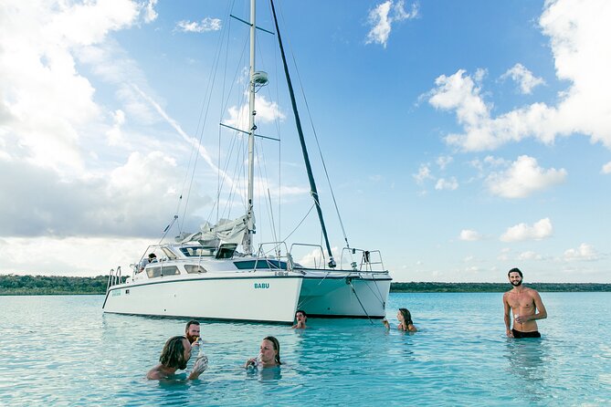 Catamaran Adventure: Sailing and Swimming in the Bacalar Lagoon - Is $55 a fair price?