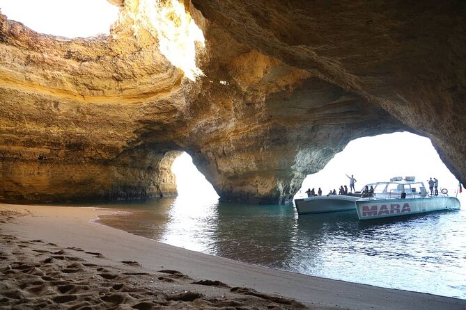 Catamaran Cruise: Caves and Coastline to Benagil - The swim stop and the return ride