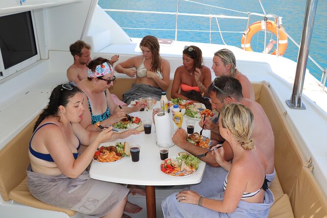Catamaran Cruises Rhodes - 6 Hours Day Cruise ALL INCLUSIVE - Kallithea Springs and the final swim