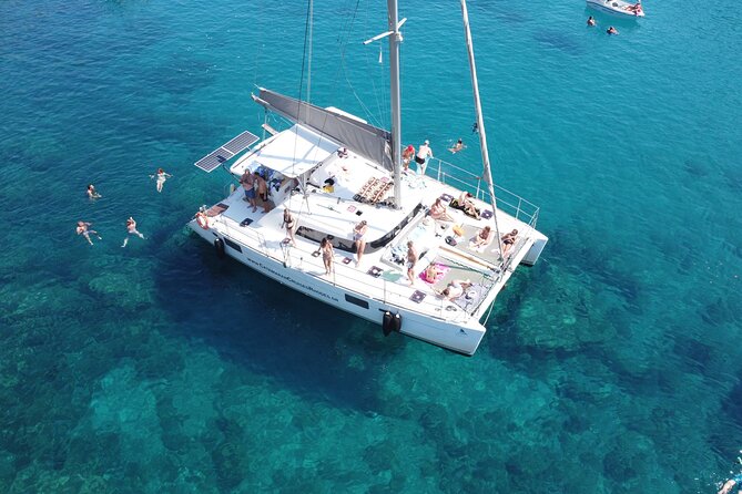 Catamaran Cruises Rhodes - 6 Hours Day Cruise ALL INCLUSIVE - Leaving Mandraki Port at 10:00 am