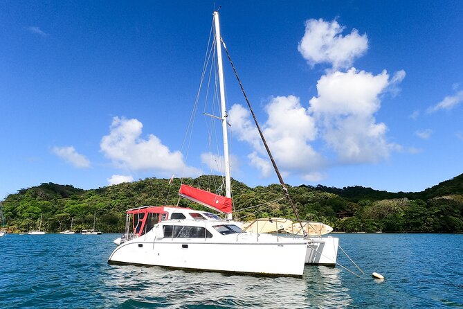 Catamaran Day Cruise Caribbean Beaches with Snorkelling and Lunch - Isla del Padre and the Blue Veins lagoon