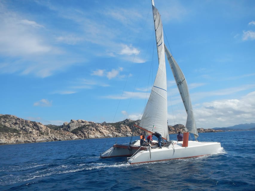 Catamaran: Day trips in La Maddalena's Archipelago - Spargi, the final swimming stop