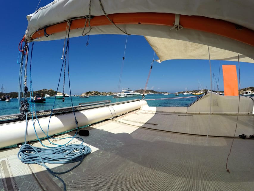 Catamaran: Day trips in La Maddalena's Archipelago - Sailing through La Maddalena National Park
