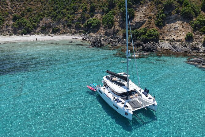Catamaran Excursion Agriates Desert from Red Island - Lunch, swimming, and time aboard the catamaran