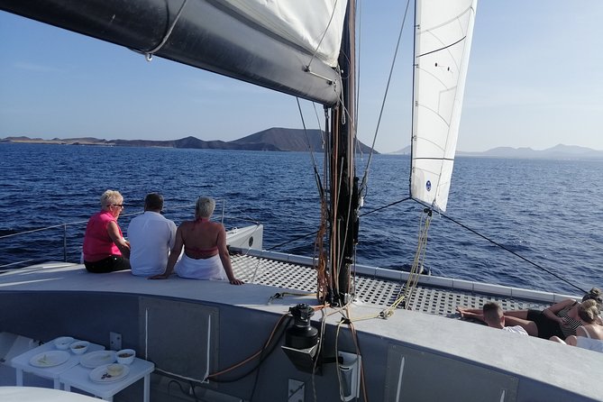 Catamaran F40 Lanzarote sailing - Who will enjoy this catamaran most
