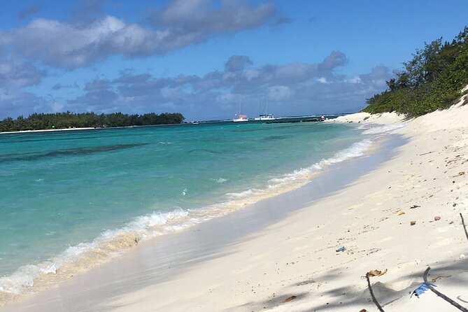Catamaran Full-Day 3 island Northern Isles Cruise in Grand Baie - The Gunner’s Quoin snorkeling stop