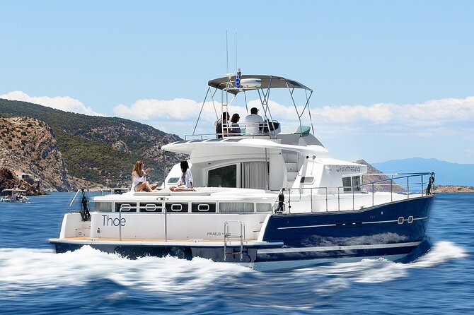 Catamaran Full Day Cruise in Agia Kiriaki Kleftiko - A full day along Milos’ south coast