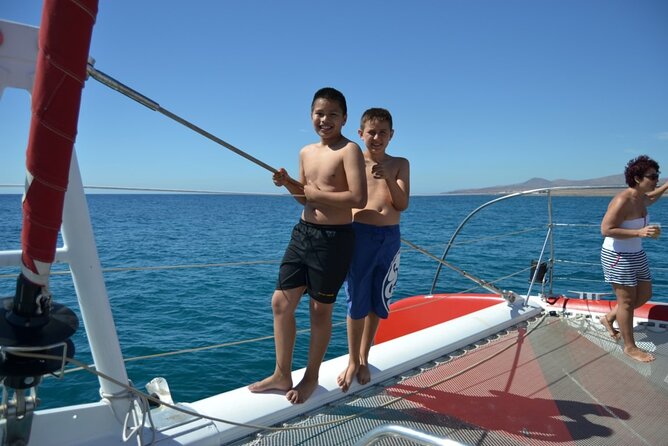 Catamaran Half-Day Cruise from Caleta de Fuste - Lunch, Dessert, and an Open Bar