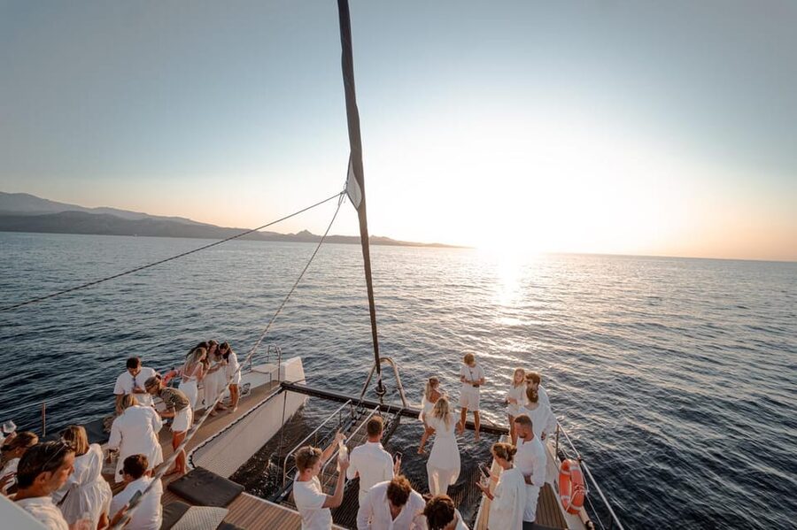 Catamaran half-day excursion - Lunch on the Bella Vita