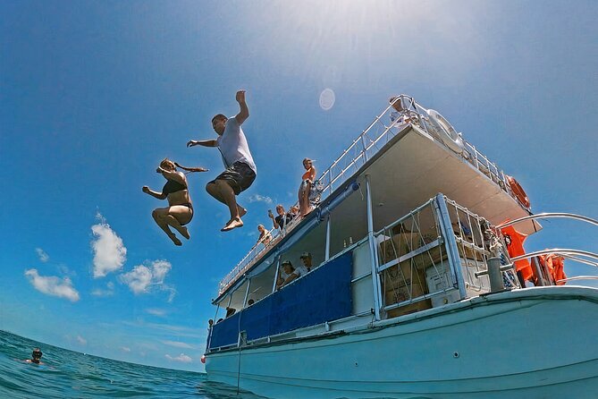 Catamaran in Cozumel with snorkeling at El Cielo and open Bar - Three water stops in one Cozumel afternoon