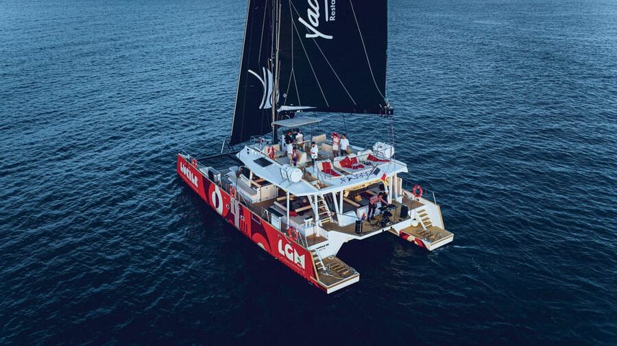 Catamaran Lucile | La Grande Motte Guided tours of the ports - Seating, drinks, and comfort onboard