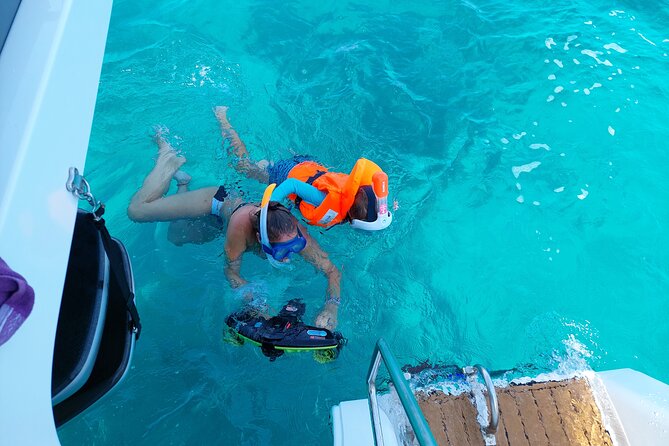 Catamaran Mallorca Eco Experience - Snacks, fruit, and what you can drink