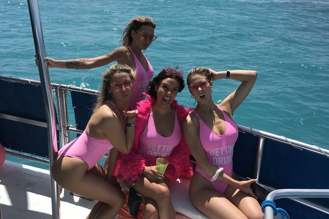 Catamaran Party Boat Cancun - Open bar, snacks, and lunch