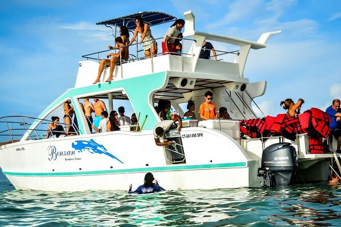 Catamaran Party Boat In Punta Cana With Pick Up - Snorkeling with provided equipment