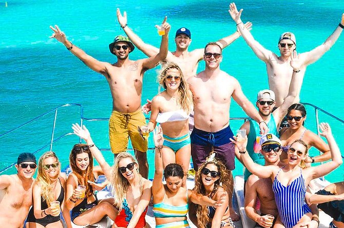 Catamaran Party Boat In Punta Cana With Pick Up - Music, dancing, snacks, and drinks