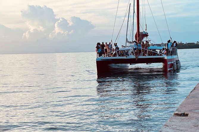 Catamaran Party Cruise and Snorkeling in Montego Bay - Sailing from Bogue Road into Saint James Parish
