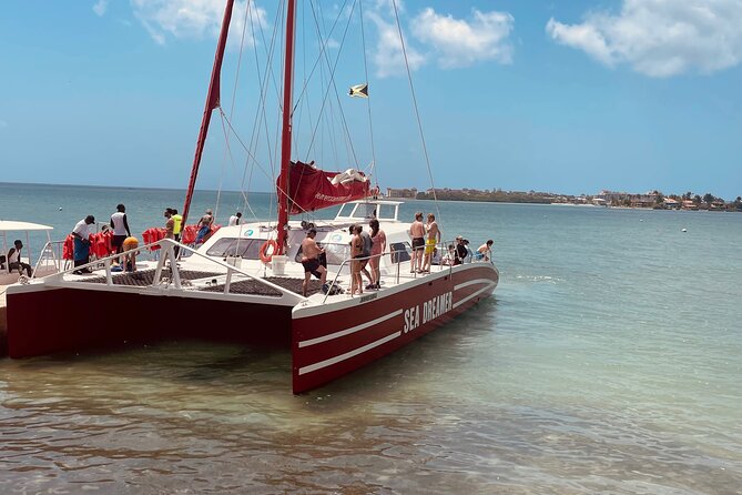Catamaran Party Cruise and Snorkeling in Montego Bay - Snorkeling, swimming, and the limits of the water stops